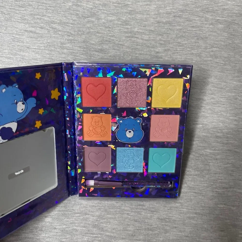 Car Bears Kids Squishy Powdered Eye Shadow Palette